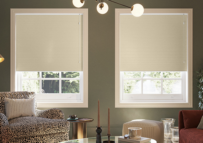 Skylar (Blackout), Camel - Pleated Blind - Image 3